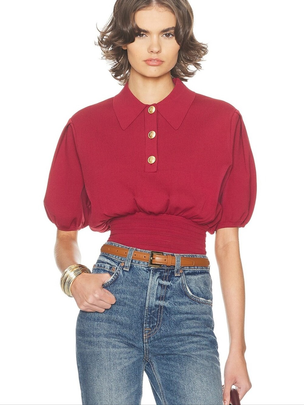 Helsa Hildie Polo in Berry